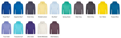 sweat capuche personnalisable dans beaucoup de couleurs